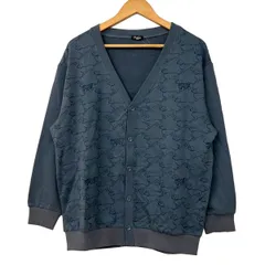 marble SUD(マーブルシュッド) カーディガン サイズF レディース ブルー 長袖/Vネック/犬/刺繍のサムネイル