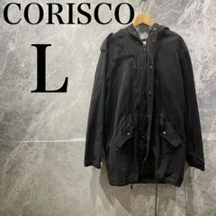 CORISCO メンズ L ブラック ミリタリージャケット アウター 古着のサムネイル