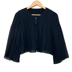 TO BE CHIC(トゥービーシック) ジャケット サイズX レディース美品  - ネイビー 長袖/プリーツ/春のサムネイル