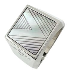 ヴィトン Vuitton モノグラム M リング 指輪 シルバー Y590 - メルカリ