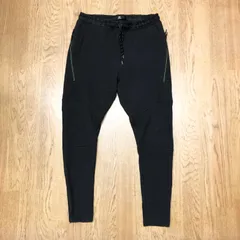 CAMBIO カンビオ メンズ S 黒 ロングパンツ ハニカムカットスリムフィットパンツ サルエル ジャガー イージーパンツ スポーツ カジュアルのサムネイル