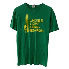 90s HOLLISTER Co 半袖 プリントTシャツ L グリーン ホリスター プルオーバー 90年代 ビックプリント コットン カットソー 夏物 a805-5264のサムネイル