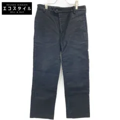 FRANK LEDER　フランクリーダー　ブラック 0723086 モールスキン ボトムス　表記無しのサムネイル