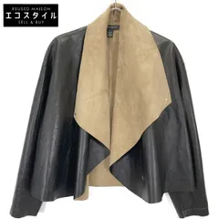Ralph Lauren Black Label　ラルフローレンブラックレーベル　ブラック スエード ジャケット　12