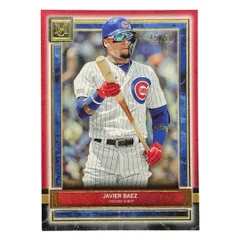TOPPS MLBカード MUSEUM COLLECTION JAVIER BAEZ CHICAGO CUBS /50 #72 送料無料 中古 IT2