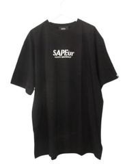 SAPEuR ブラック Tシャツ X-LARGE - メルカリ