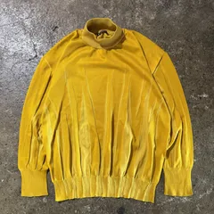 ISSEY MIYAKE MEN 18aw プリーツ加工 モックネックセーター イエロー 3 イッセイミヤケ ニット ME83KN236のサムネイル