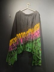 新品】ダーク エメラルド＆フューシャピンク シルクベール 最高級