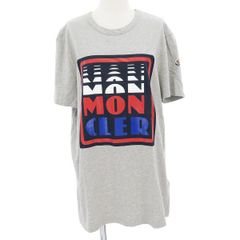 MONCLER モンクレール スキージャンプ フェルト XL Tシャツ グレー