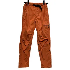 【中古】　AIGLE　ナイロンパンツ　シャカパン　ボトムス　ウエストゴム　ベルト　無地　ドローコード　アウトドア　古着　/1153のサムネイル