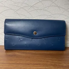 【美品】Roberta di Camerino リボン型押し レザー長財布のサムネイル