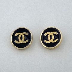 シャネル CHANEL イヤリング ココマーク ブラック 95A MBZ907 - メルカリ