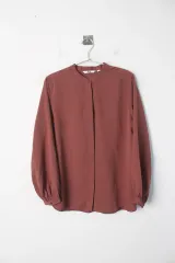 ユニクロ ウィメンズ レーヨン混 シャツ WOMAN M