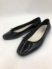 パンプス 24 23.5黒 repetto レペット ラバー リボン - メルカリ