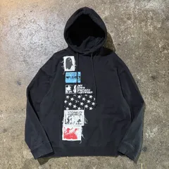 RAF SIMONS 20ss パッチデザイン フーディー パーカー ブラック S ラフシモンズ 201-164のサムネイル