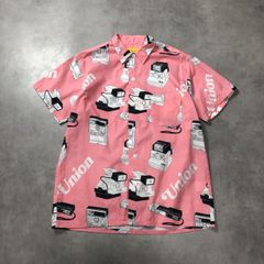 シャツ/ブラウス UNION ORIGINAL SNAPSHOT WOVEN S/S SHIRT ユニオン