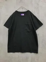 THE NORTH FACE ザノースフェイス PURPLE LABEL 7オンス ハーフスリーブ ポケット ティー Tシャツ sizeS/黒 ■■ レディース