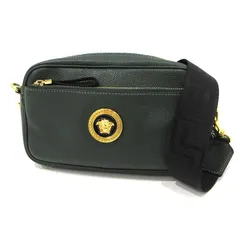 【三重本店】 中古 VERSACE | ヴェルサーチ ショルダーバッグ メデューサ 2way ボディバッグ 1005464 ダークグリーン 【122】のサムネイル