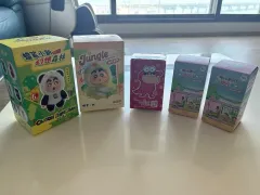 在庫整理 クレヨンしんちゃん フィギュア ぬいぐるみ ボックス 未開封 5点 まとめ