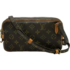 ルイ・ヴィトン LOUIS VUITTON ポシェット・マルリーバンドリエール M51828 ブラウン モノグラム レディース ショルダーバッグ