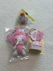 未開封 新品 マイメロディ キーホルダー フィギュア 3種 セット