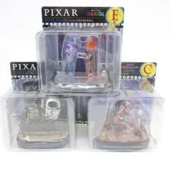 【未開封】Happyくじ PIXAR C賞 リメンバー・ミー / D賞 ウォーリー / E賞 マイ・エレメント 3点セット