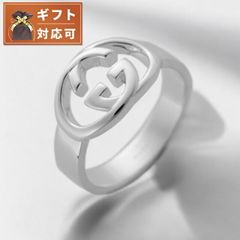 GUCCI ハート リング インターロッキングG 指輪 グッチ 17号 - メルカリ