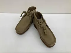 Clarks クラークス ワラビーブーツ メンズ 27.5cm Shacre Boot シェイカーブーツ ベージュ ダークサンドスエード