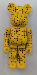 MEDICOMTOY BE@RBRICK PATTERN Eames(黄) 100% シリーズ9