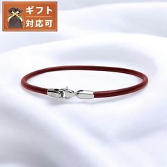 ツナイハイヤ フェノメノ バングル レザー レッド 日本製 定価1.5万 