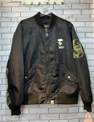 希少 a bathing ape ダウン ジャケット Gore Nigo期 - メルカリ
