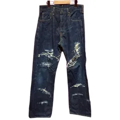【中古】　Levi's　デニムパンツ　90s vintage　90年代　OLD　99年製　702　刻印J22　Gパン　ボタンフライ　赤タブ　ビッグE　日本製　アメカジ　古着　/1019のサムネイル