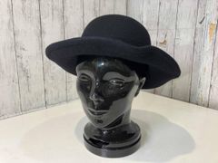 ☆ 美品 POANCA オペラハウス フェルト ウール ハット ブラック - メルカリ
