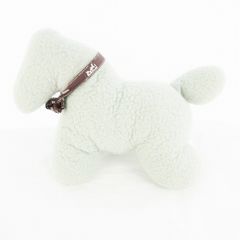 HERMES テットゥ ドゥ シュヴァル ホースヘッド レザー チャーム 紫