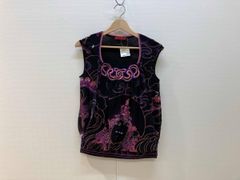 VIVIENNE TAM ヴィヴィアンタム ノースリーブトップス サイズ1 黒