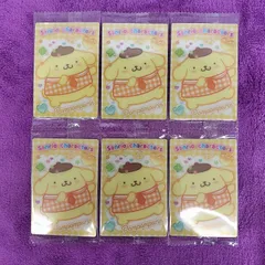 1.ポムポムプリン 6枚 サンリオ キャラクターズ ウエハース 12 カード 最新