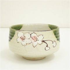 京焼 川添寿楽 伝統工芸品 桜模様の陶器茶碗 - メルカリ