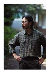 NEUTRA 5-W feather chambray plaid W-ply - メルカリ