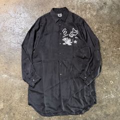 人気】BLACK COMME des GARCONS 刺繍ライナーコート XL - メルカリ