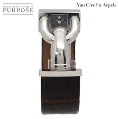 ヴァンクリーフ＆アーペル VanCleef&Arpels ミスカデナ レディース 腕時計 1P ダイヤ ブラック クォーツ ウォッチ Miss Cadena 90323245のサムネイル