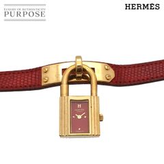 HERMES ケリーウォッチ 赤 リザード - メルカリ
