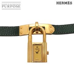 最終値下げ HERMES グリーン クロコダイルレザー 腕時計 極美品 - メルカリ