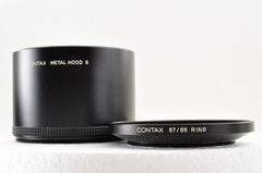 コンタックス　メタルレンズフード用アダプターリング　72mm／86mm　A コンタックス メタルレンズフード用アダプターリング 72mm／86mm B