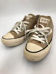 CONVERSE コンバース 5CL362 キャンバス 厚底 ローカット スニーカー size24cm/ベージュ ■■ レディース