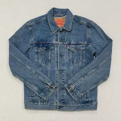 M リーバイス インディゴ 3世代 トラッカー デニム ジャケット 0508