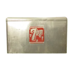 ヴィンテージ 50s 7UP 大型 アルミクーラーボックス シルバーカラー ヴィンテージ VINTAGE 50s 7UP 大型 アルミクーラーボックス シルバー