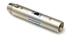 【中古】Hosa GMS-274 XLRメス-XLRオス ダイナミックマイク用 電源スイッチアダプター