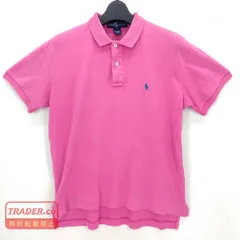 05w21291 ポロ・ラルフローレン POLO RALPH LAUREN  半袖ポロシャツ  ピンク S  メンズ  ポロシャツ  コットン  【中古品】