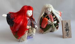 引き取り限定 五月人形 連獅子 紫峰作 - メルカリ