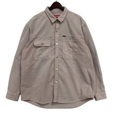 さ*き様 supreme Worn Snap Painter Shirt 202 - メルカリ